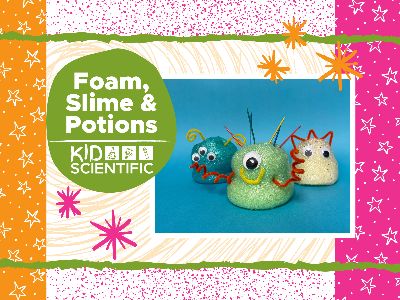Foam, Slime & Potions Summer Camp with KidScientific (5-12 Years)