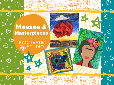 Kidcreate Studio - San Antonio. Messes & Masterpieces @ ARTPACE SAN ANTONIO  (5-12 Years)