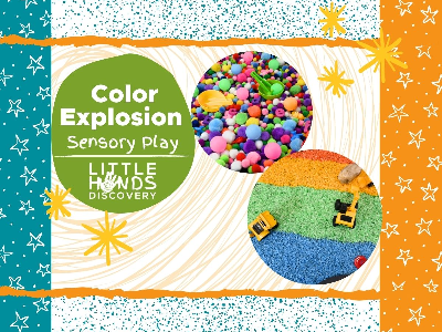 Kidcreate Studio - Woodbury. Color Explosion Sensory Play  (12 months-6 Years)
