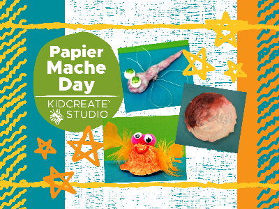 SPRING BREAK MINI CAMP: Papier Mache Day 4/7-4/9 (5-12 Years)